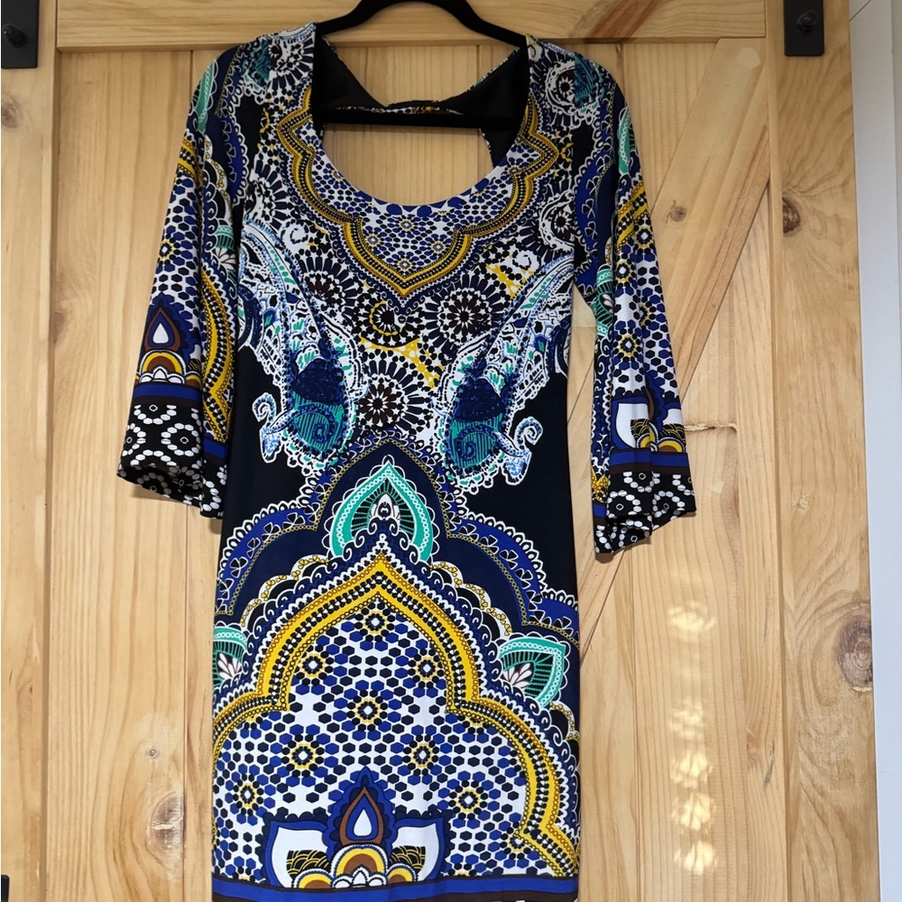 Colorful Patterned Dress